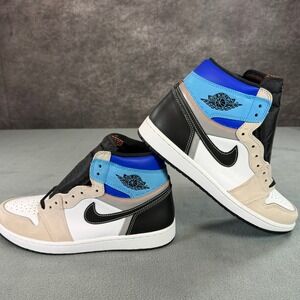 Nike Air Jordan 1 High OG Prototype White Black Multi Color DC6515-100 Mens 10.5